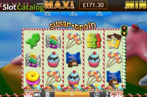 Скрин2. Sugar Train Jackpot слот