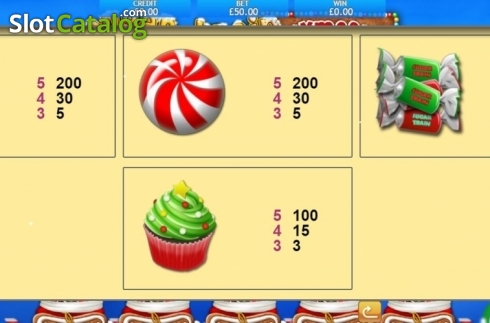 Скрин8. Sugar Train Xmas слот