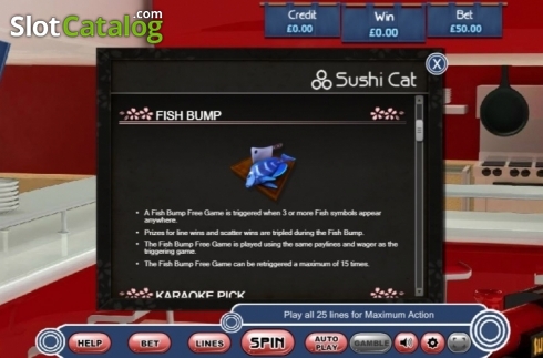 Скрин4. Sushi Cat слот
