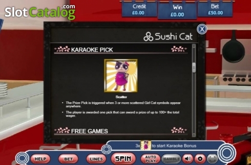 Скрин5. Sushi Cat слот