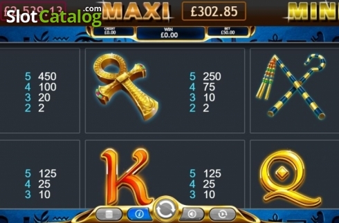 Скрин7. Temple of Ausar Jackpot слот