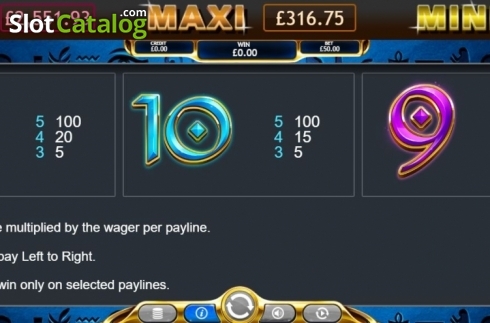 Скрин8. Temple of Ausar Jackpot слот