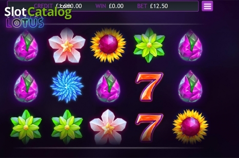 Скрин2. Crystal Lotus слот