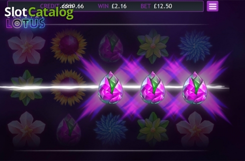 Скрин3. Crystal Lotus слот