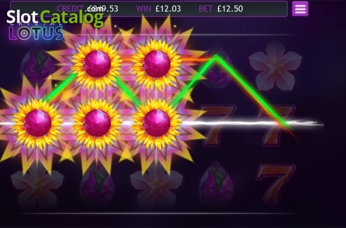 Скрин4. Crystal Lotus слот