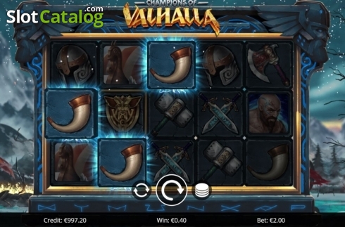 Скрин4. Champions of Valhalla слот