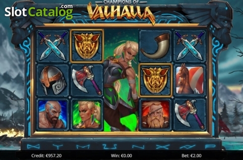 Скрин5. Champions of Valhalla слот