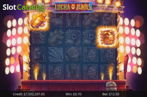 Скрин3. Lucha Rumble слот