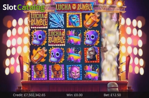 Скрин6. Lucha Rumble слот
