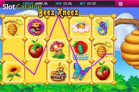 Скрин6. Beez Kneez слот