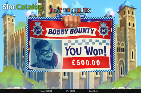 Скрин5. Beat The Bobbies at the Tower of London слот
