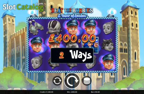 Скрин6. Beat The Bobbies at the Tower of London слот