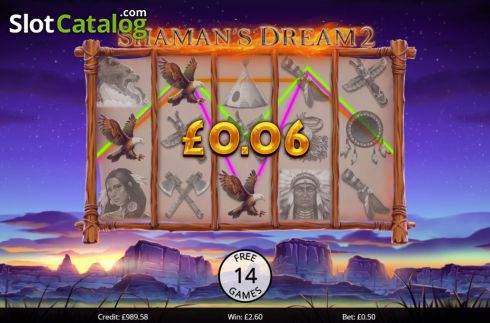 Скрин8. Shamans Dream 2 слот