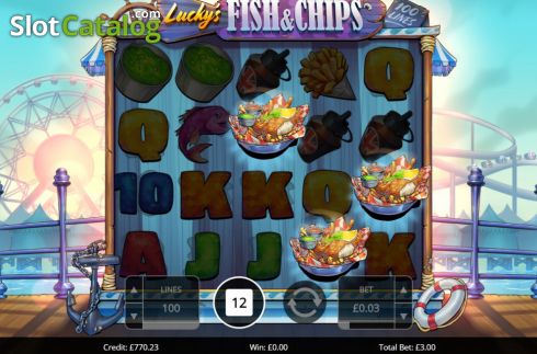 Скрин6. Lucky's Fish & Chips слот