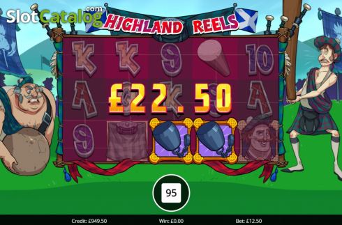 Скрин3. Highland Reels слот