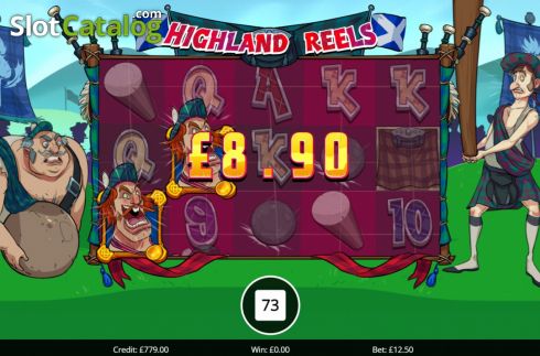 Скрин4. Highland Reels слот