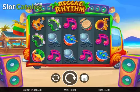 Скрин2. Reggae Rhythm слот