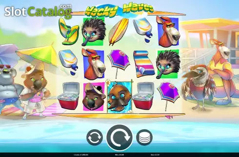 Скрин2. Wacky Waves слот