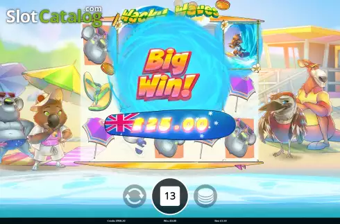 Скрин7. Wacky Waves слот