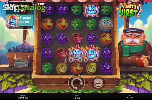 Скрин6. Fruity Burst 2 слот