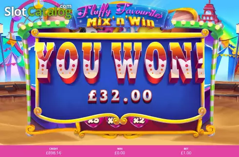 Скрин8. Fluffy Favourites Mix 'n' Win слот