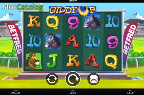 Скрин2. Giddy Up! слот