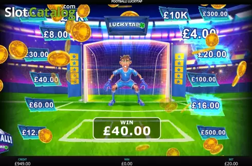 Скрин3. FOOTBALL! LuckyTap слот
