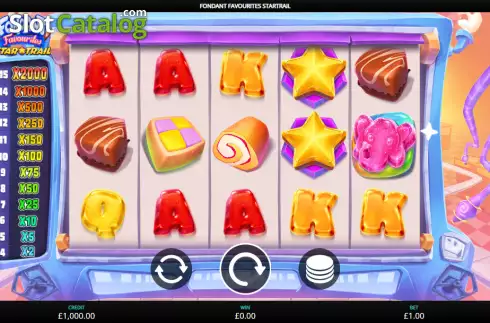 Скрин2. Fondant Favourites Star Trail слот
