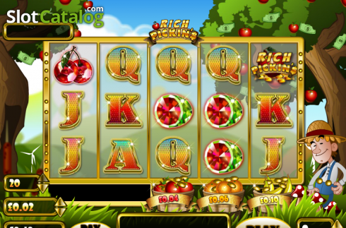 Скрин6. Rich Pickin's слот