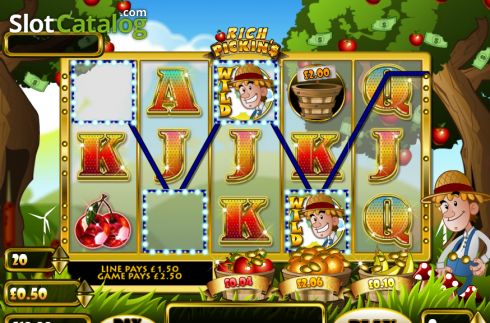 Скрин8. Rich Pickin's слот