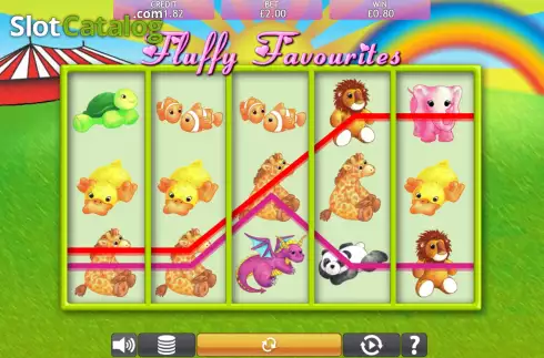Скрин3. Fluffy Favourites слот