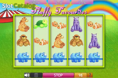 Скрин4. Fluffy Favourites слот