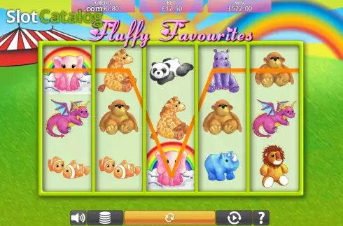 Скрин6. Fluffy Favourites слот