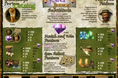 Скрин2. Jewel Journey слот