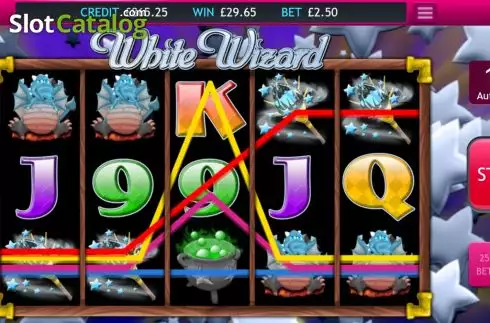 Скрин8. White Wizard слот