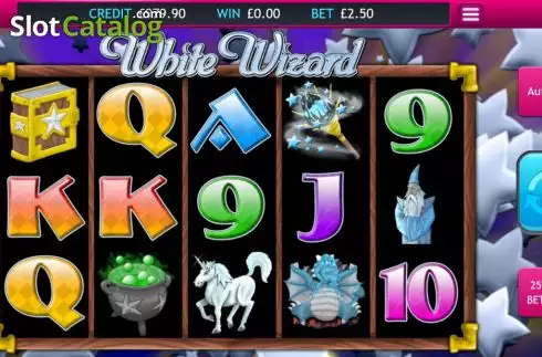 Скрин2. White Wizard слот