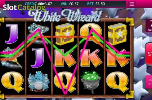 Скрин5. White Wizard слот