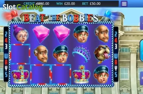 Скрин7. Beat The Bobbies слот