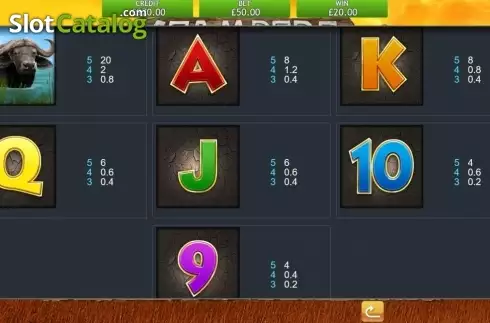 Скрин5. Stampede (Eyecon) слот