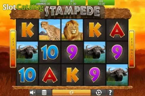 Скрин7. Stampede (Eyecon) слот