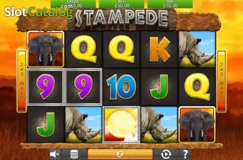 Скрин8. Stampede (Eyecon) слот
