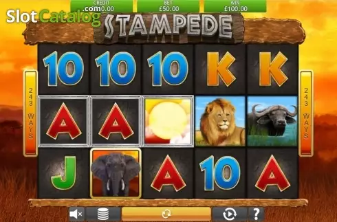 Скрин9. Stampede (Eyecon) слот
