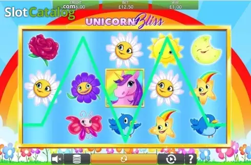 Скрин9. Unicorn Bliss слот