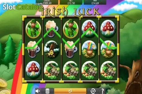 Скрин3. Irish Luck (Eyecon) слот