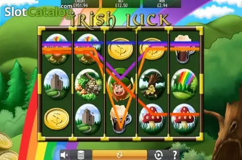 Скрин4. Irish Luck (Eyecon) слот