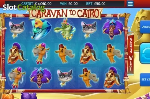Скрин4. Caravan to Cairo слот
