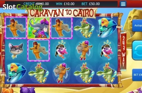 Скрин5. Caravan to Cairo слот