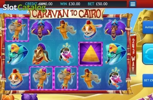 Скрин6. Caravan to Cairo слот