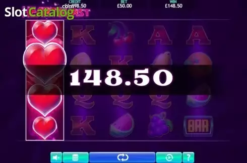 Скрин3. Heartburst слот