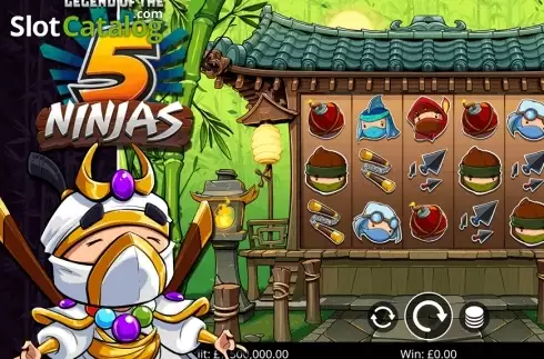 Legend of the 5 Ninjas логотип